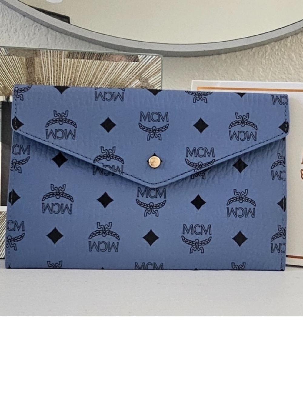 MCM envelope clutch bag - Picture 2 of 5